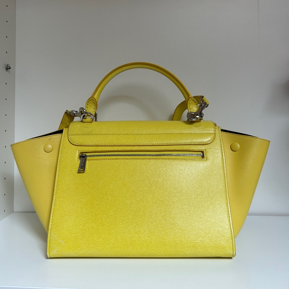 Celine Trapeze Calfskin Leather Bag - Picture 2 of 13
